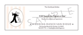 Sample Gift Certificate